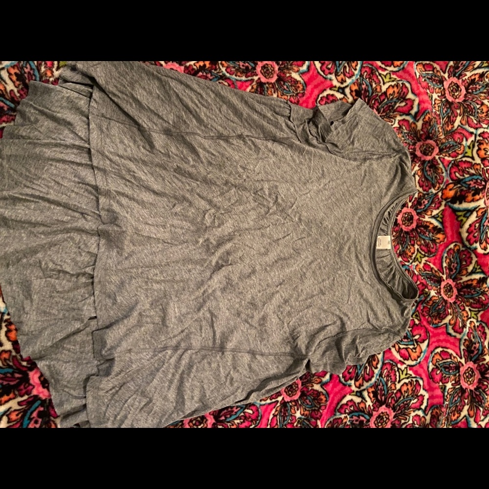 Free people gray top